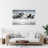 Wandbilder Wohnzimmer XXL Pferde Moderne Bilder Tiere